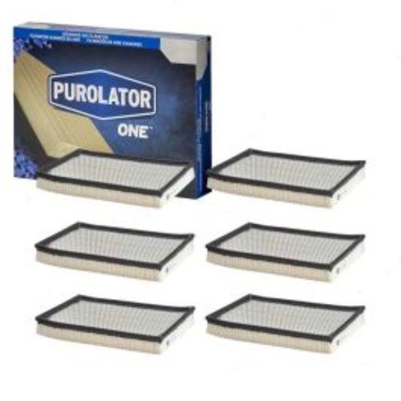 6 pc Purolator ONE A35462 Air Filters