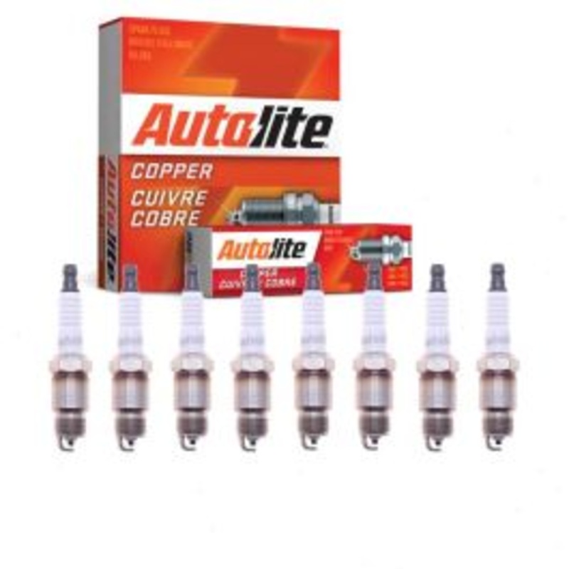 8 pc Autolite Copper Core Spark Plugs for 1970-1974 Mercury Monterey 6.6L 7.0L 7.5L V8