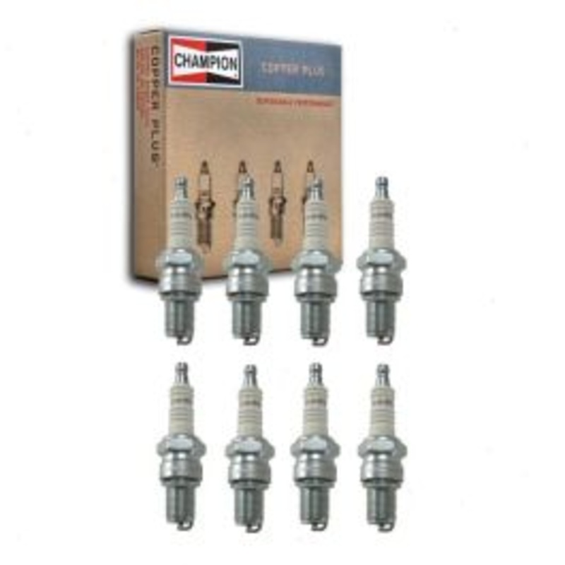 8 pc Champion Copper Plus Spark Plugs for 1954-1961 BMW 502 2.6L 3.2L V8