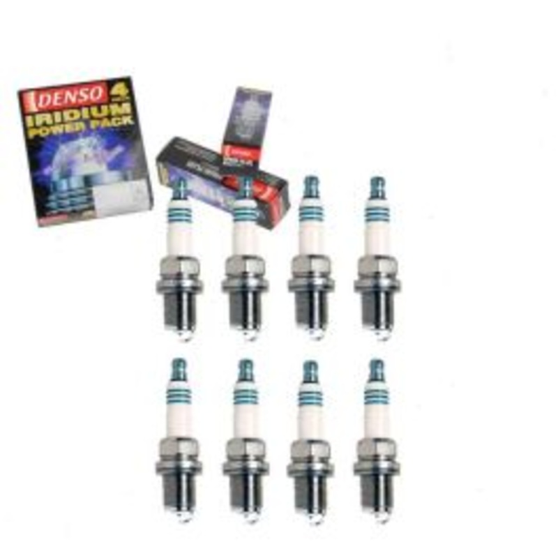 8 pc DENSO Iridium Power Spark Plugs for 2000-2002 Jaguar S-Type 4.0L V8