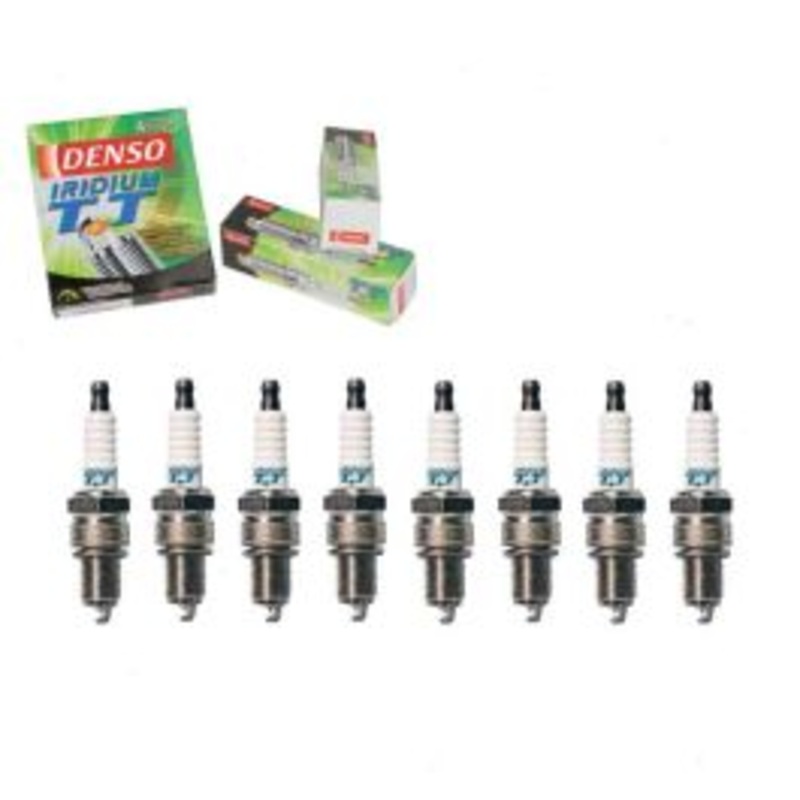 8 pc DENSO Iridium TT Spark Plugs for 1988-1991 Mercedes-Benz 560SEC 5.6L V8