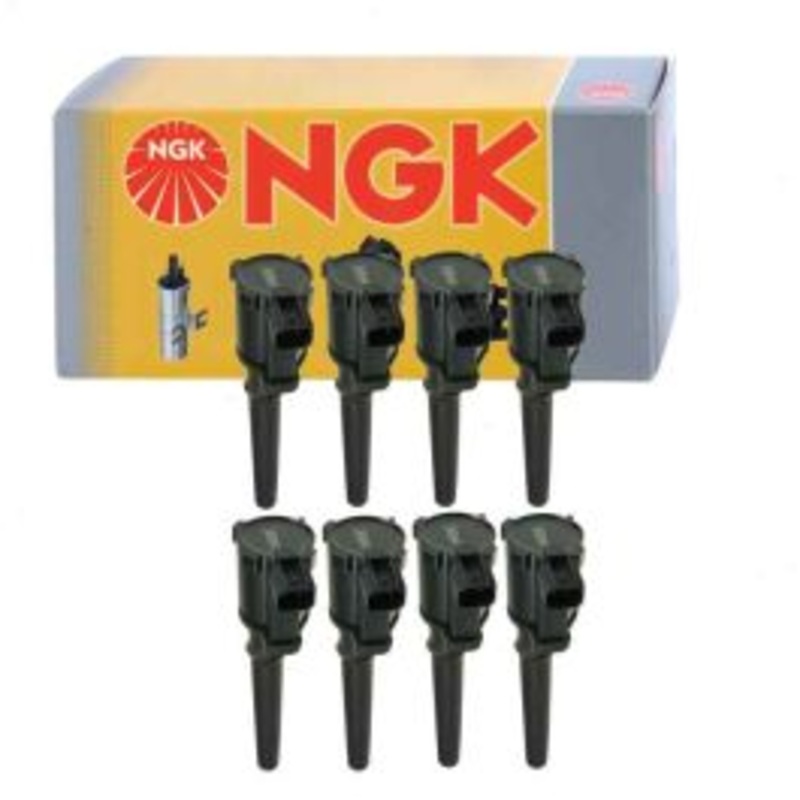 8 pc NGK Ignition Coils for 1999-2014 Ford Mustang 4.6L 5.4L 5.8L V8