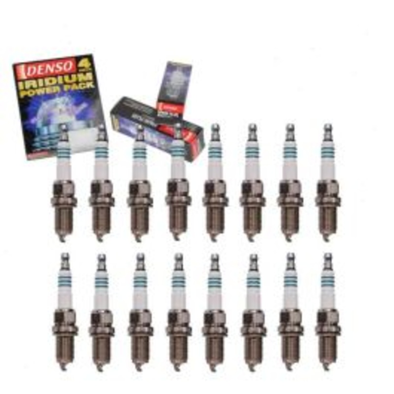 16 pc DENSO Iridium Power Spark Plugs for 2001-2003 Mercedes-Benz S55 AMG 5.5L V8