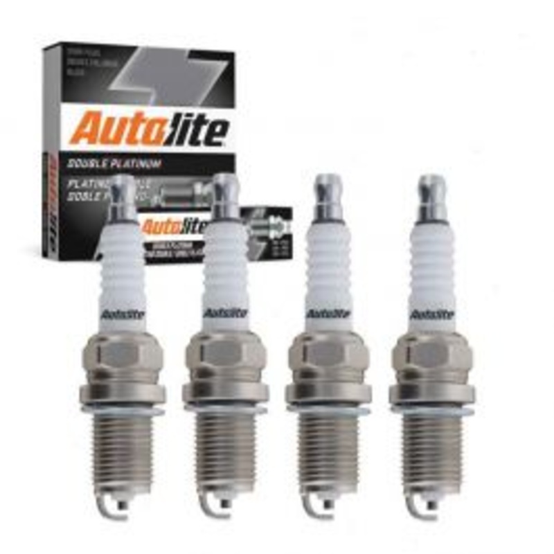4 pc Autolite Double Platinum Spark Plug for 1993-1995 Hyundai Scoupe