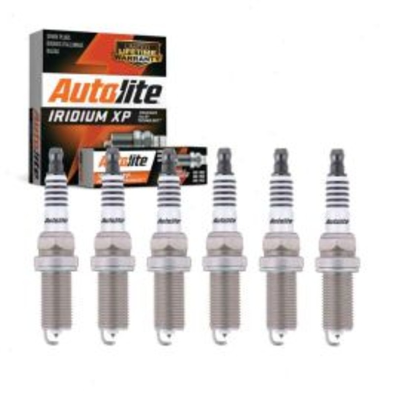 6 pc Autolite Iridium XP Spark Plug for 2006 BMW 330i 3.0L L6