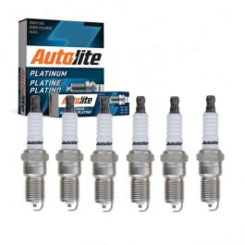 6 pc Autolite Platinum Spark Plug for 1987 Oldsmobile Firenza 2.8L V6