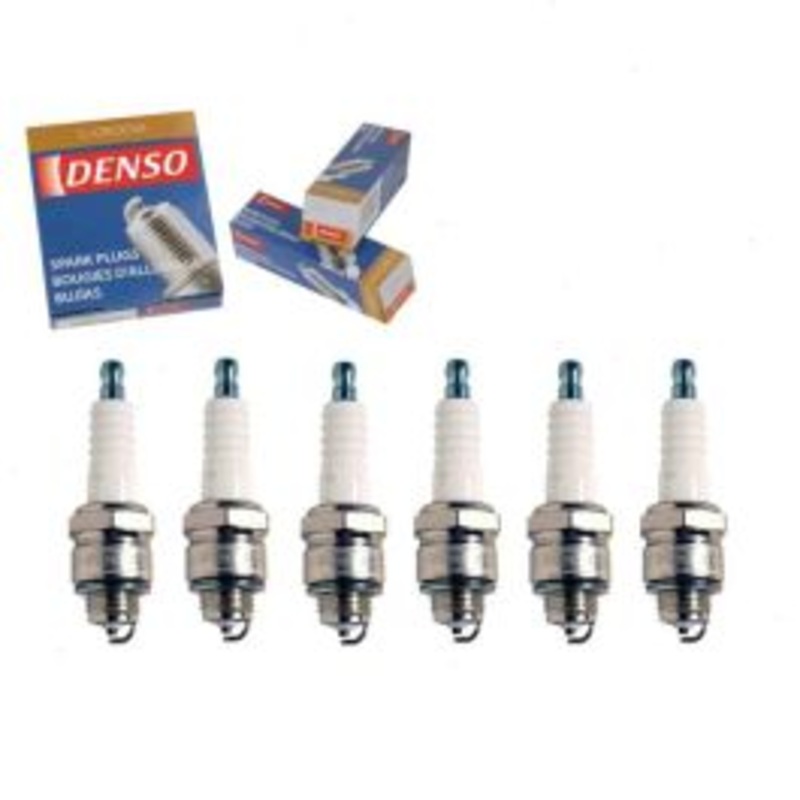 6 pc DENSO Standard U-Groove Spark Plugs for 1954-1957 Chevrolet Truck 4.3L L6