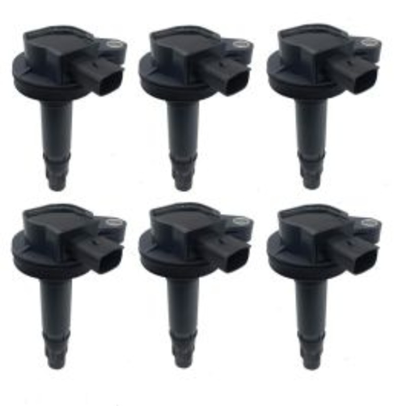 6 pc Hitachi Ignition Coils for 2011-2017 Ford Mustang 3.7L V6