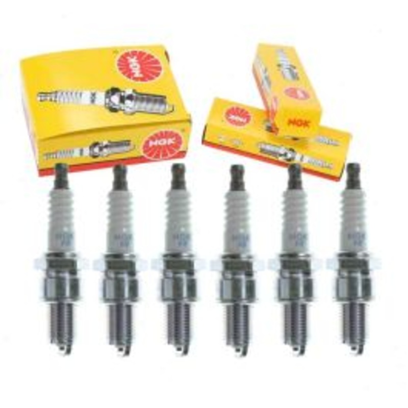 6 pc NGK Standard Spark Plugs for 1990-1994 Mitsubishi Mighty Max 3.0L V6