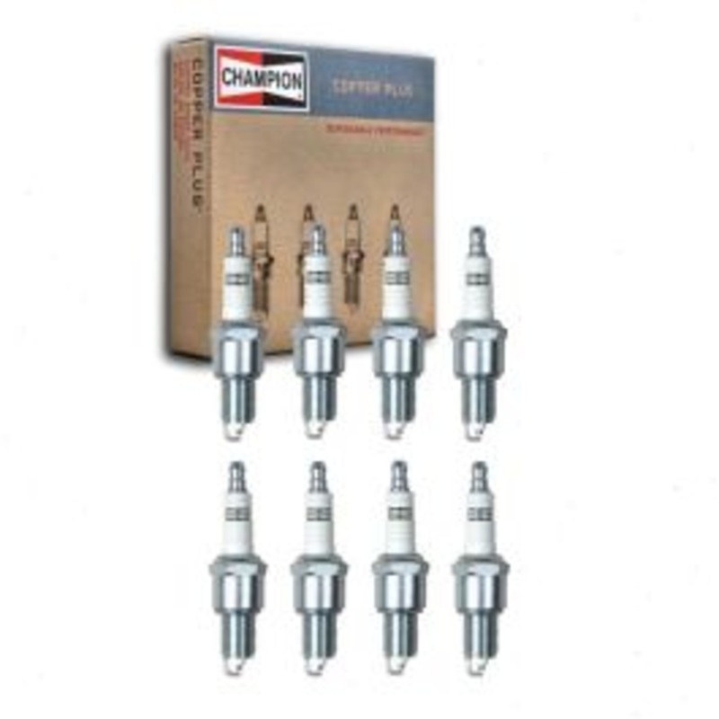 8 pc Champion Copper Plus Spark Plugs for 1981-1985 Dodge B150 5.2L V8