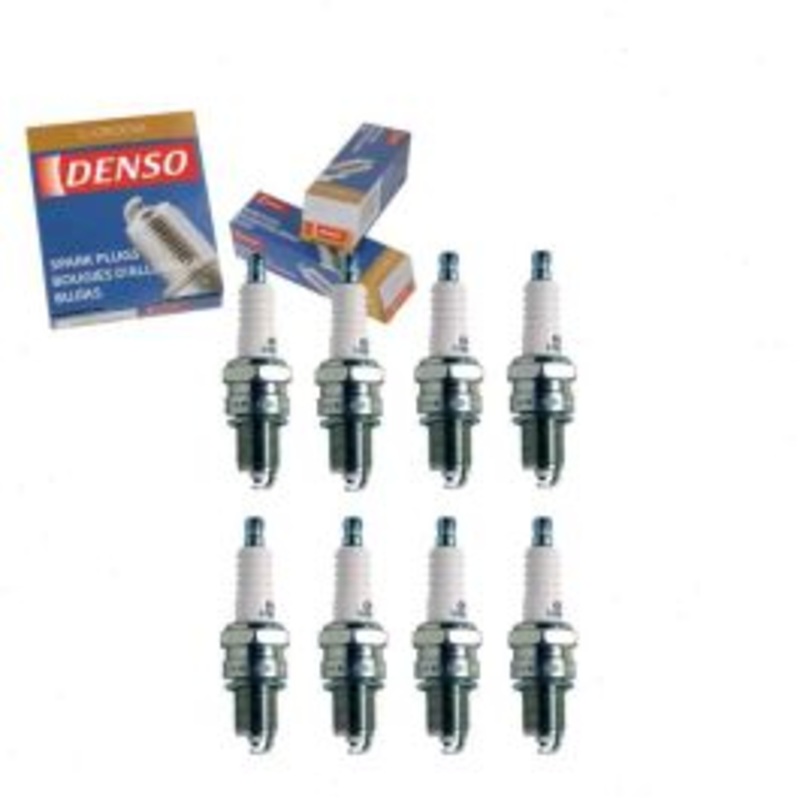 8 pc DENSO Standard U-Groove Spark Plugs for 1967 American Motors Marlin 4.7L 5.6L V8