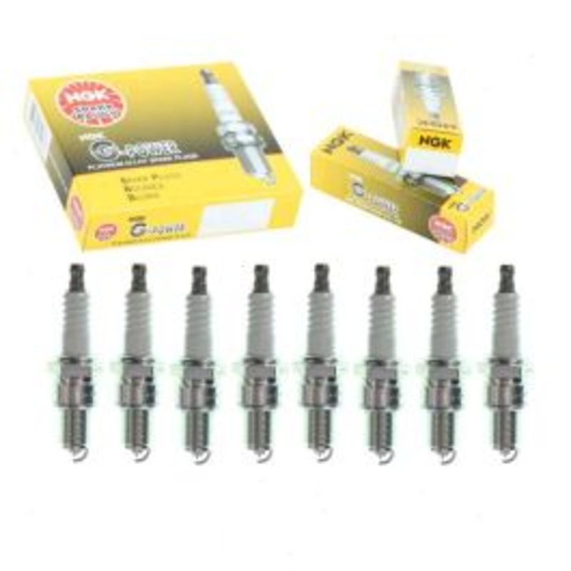 8 pc NGK G-Power Spark Plugs for 1965-1967 American Motors Marlin 4.7L 5.3L 5.6L V8