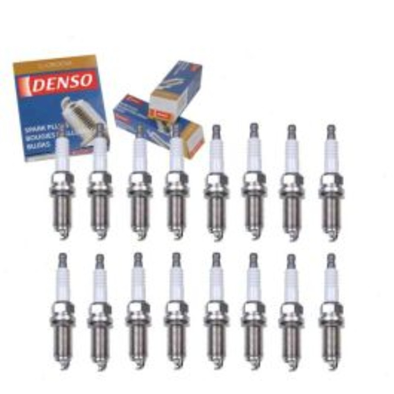 16 pc DENSO Standard U-Groove Spark Plugs for 2003-2008 Mercedes-Benz SL55 AMG 5.5L V8