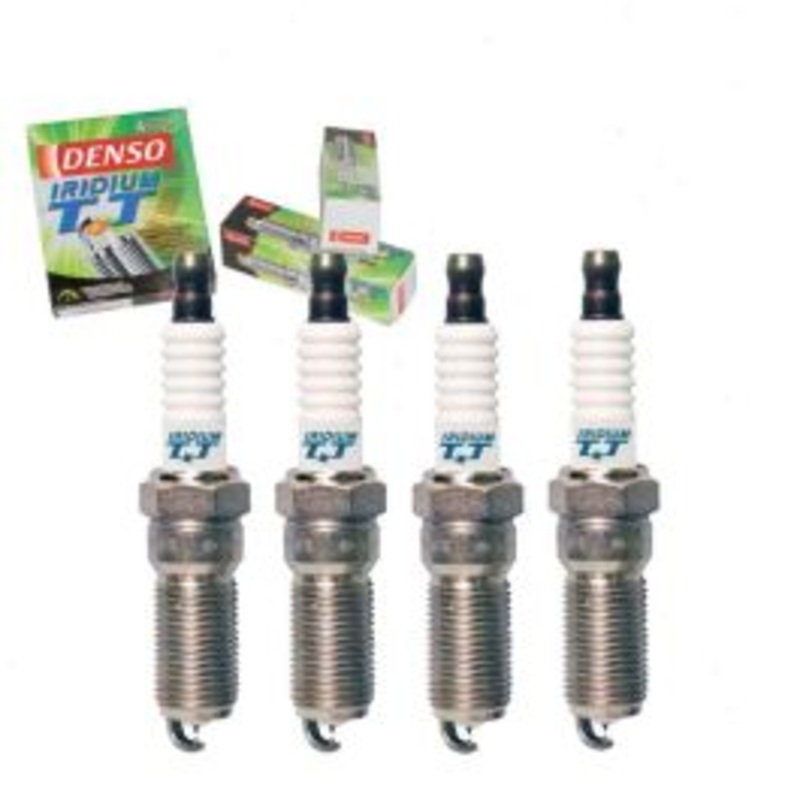 4 pc DENSO Iridium TT Spark Plugs for 2010-2017 GMC Terrain 2.4L L4