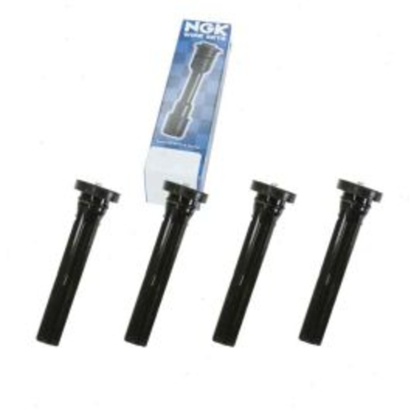 4 pc NGK Ignition Coil Boots for 1999-2003 Suzuki Vitara 2.0L L4