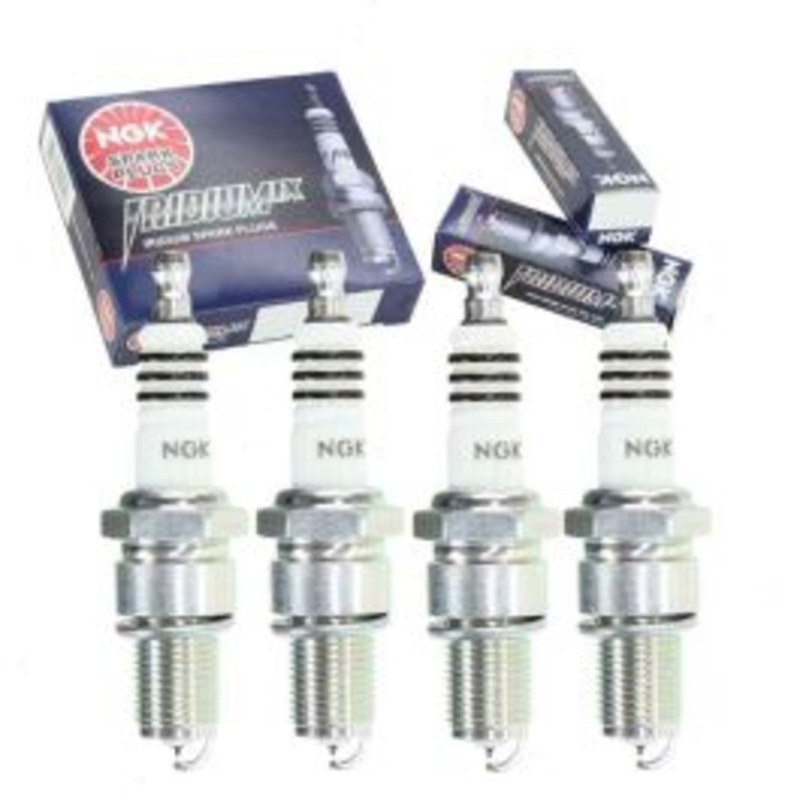 4 pc NGK Iridium IX Spark Plugs for 1972-1977 Mazda 808 1.6L L4