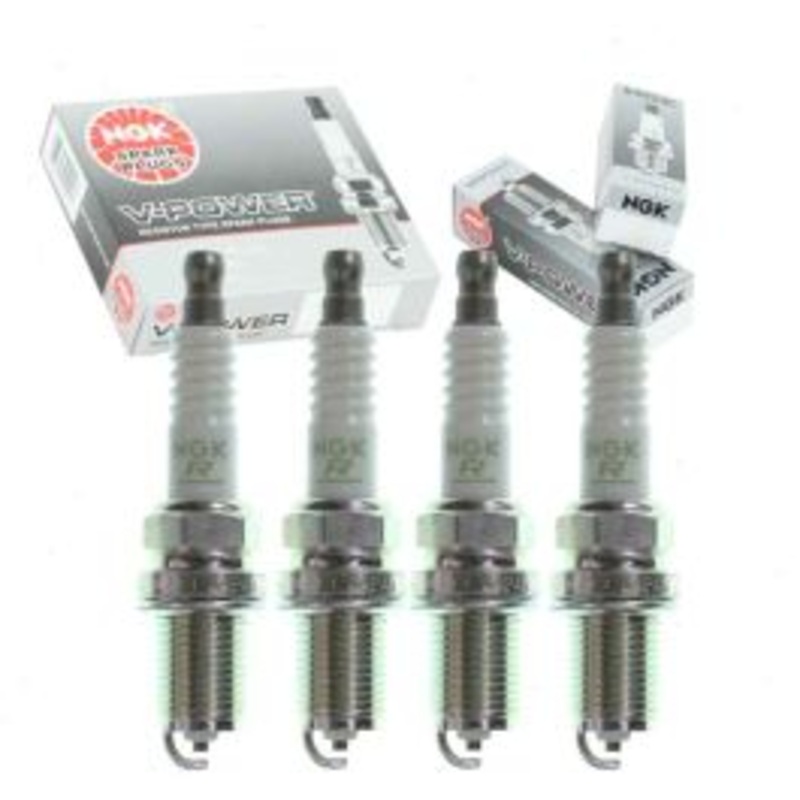 4 pc NGK V-Power Spark Plugs for 2000-2012 Subaru Outback 2.5L H4