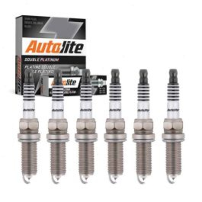 6 pc Autolite Double Platinum Spark Plug for 2014-2019 Ram ProMaster 3500
