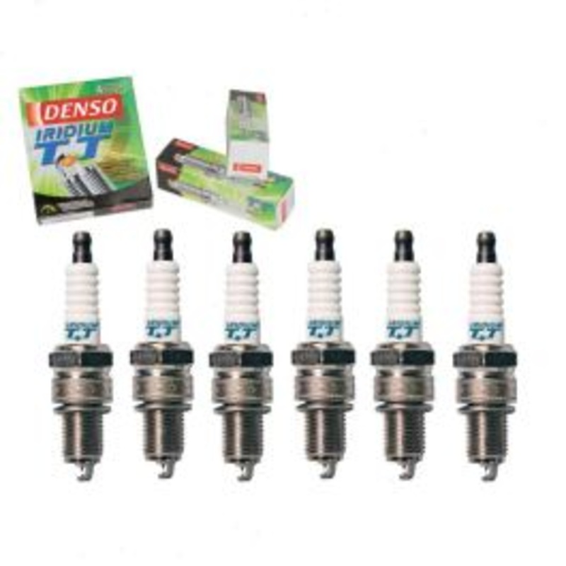 6 pc DENSO Iridium TT Spark Plugs for 1971-1976 BMW 3.0Si 3.0L L6