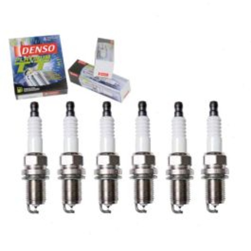 6 pc DENSO Platinum TT Spark Plugs for 1995-1997 Dodge B2500 3.9L V6