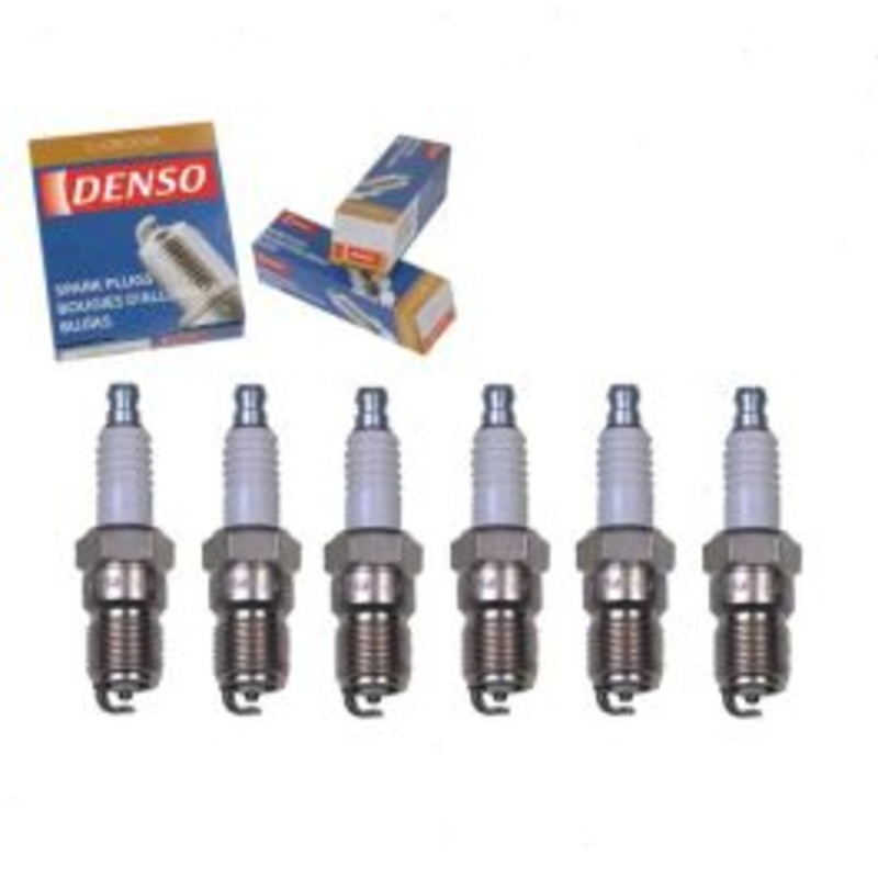 6 pc DENSO Standard U-Groove Spark Plugs for 2001-2002 Oldsmobile Aurora 3.5L V6