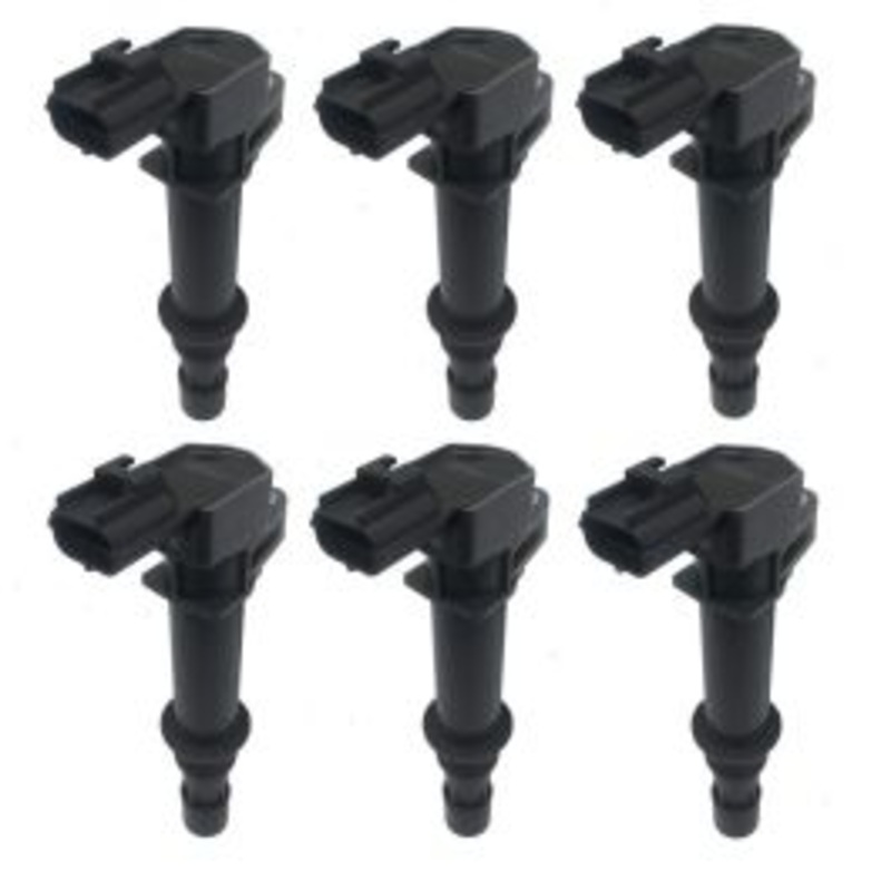 6 pc Hitachi Ignition Coils for 2004-2008 Dodge Dakota 3.7L V6