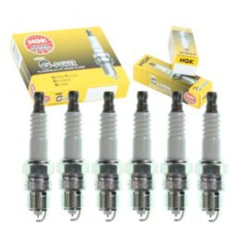 6 pc NGK G-Power Spark Plugs for 1985-1995 GMC K2500 4.3L V6