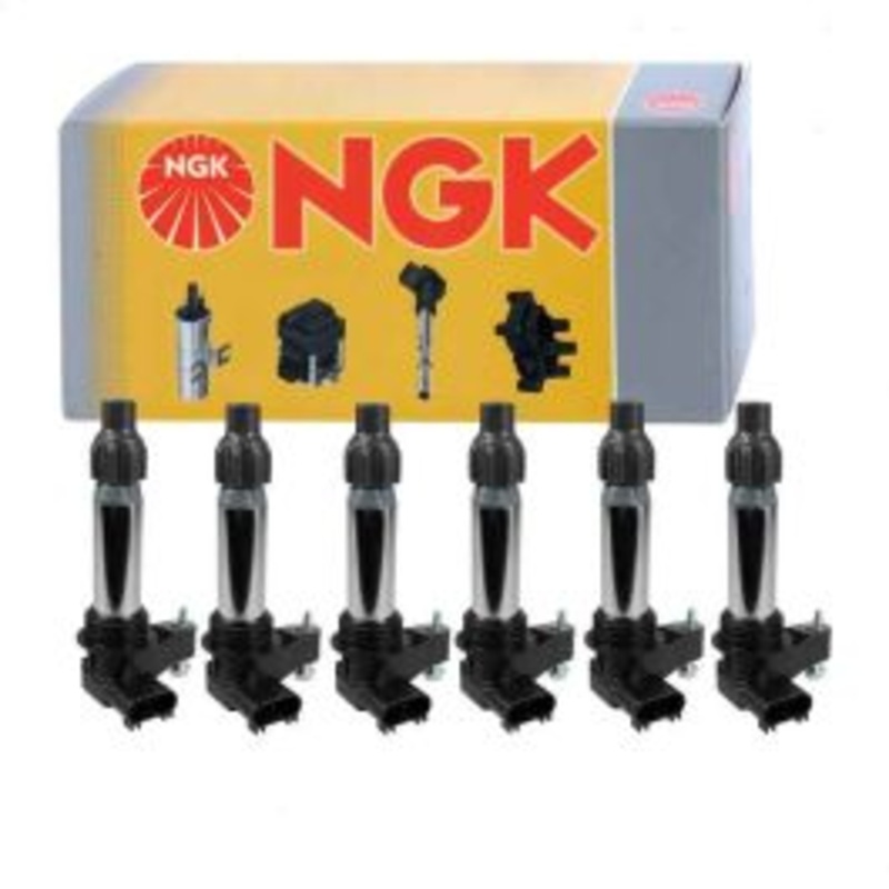 6 pc NGK Ignition Coils for 2008-2017 Chevrolet Equinox 3.0L 3.6L V6