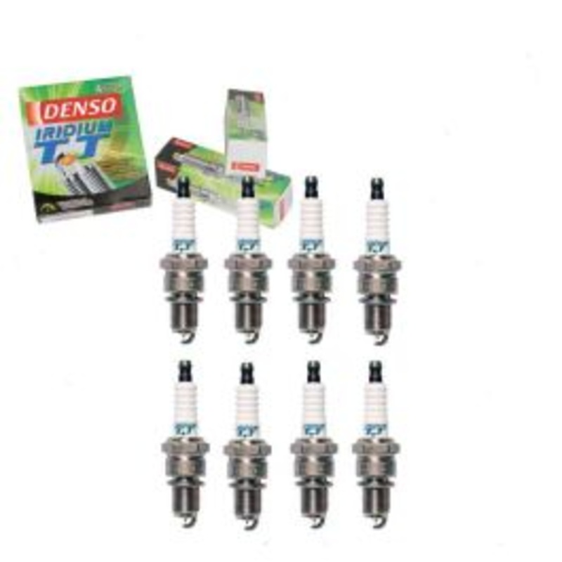 8 pc DENSO Iridium TT Spark Plugs for 1963 Plymouth Fleet Special 7.0L V8