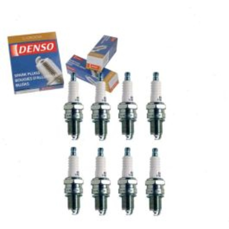 8 pc DENSO Standard U-Groove Spark Plugs for 1964-1970 Dodge A100 Truck 4.5L 5.2L V8