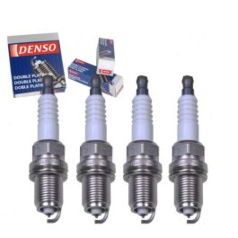 4 pc DENSO Double Platinum Spark Plugs for 1999-2002 Suzuki Esteem 1.8L L4