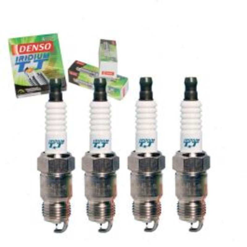 4 pc DENSO Iridium TT Spark Plugs for 1980-1983 Chevrolet Citation 2.5L L4