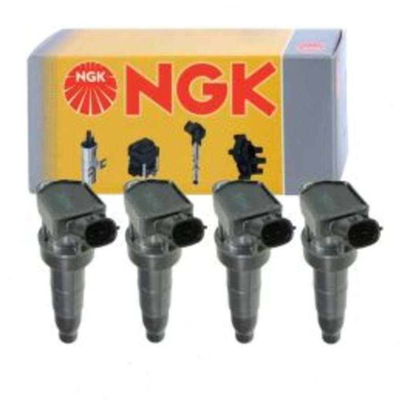 4 pc NGK Ignition Coils for 2009-2010 Kia Magentis 2.4L L4