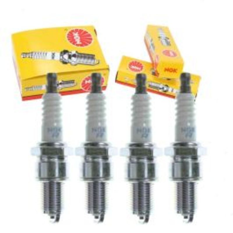 4 pc NGK Standard Spark Plugs for 1984-1989 Toyota Van 2.0L 2.2L L4