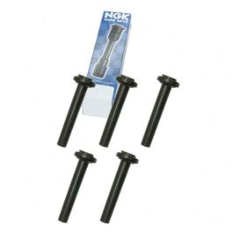 5 pc NGK Ignition Coil Boots for 2002-2004 Isuzu Axiom 3.5L V6