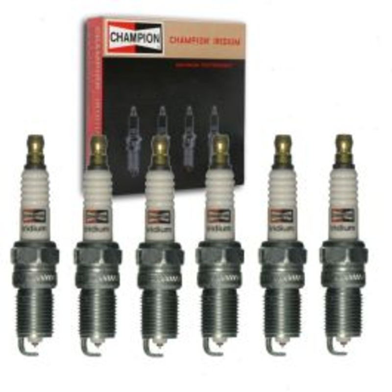 6 pc Champion Iridium Spark Plugs for 1996-2005 Chevrolet Blazer 4.3L V6