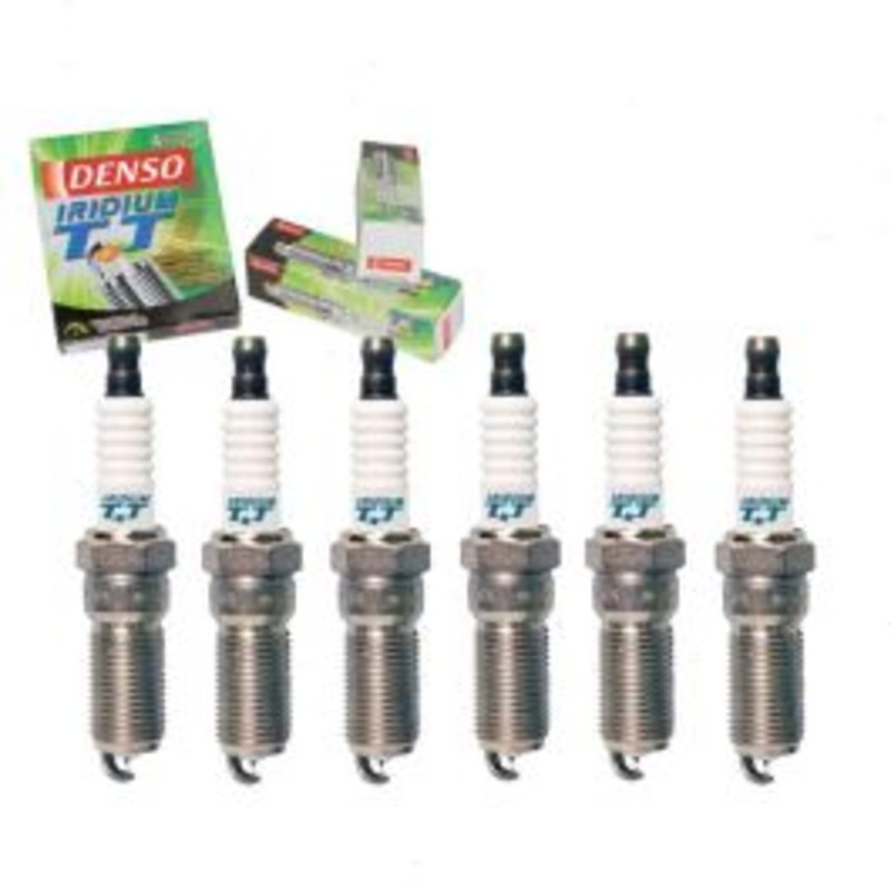 6 pc DENSO Iridium TT Spark Plugs for 2007-2009 Saturn Aura 3.6L V6