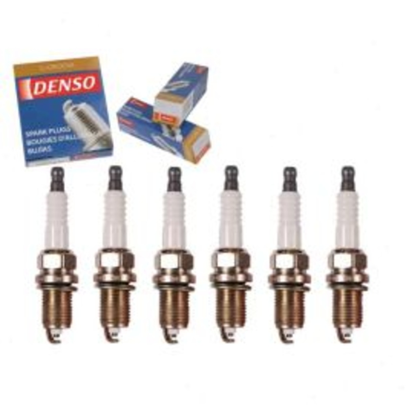 6 pc DENSO Standard U-Groove Spark Plugs for 2001-2005 Lexus IS300 3.0L L6