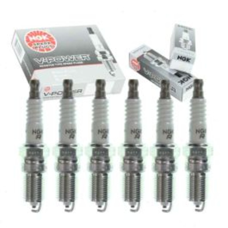 6 pc NGK V-Power Spark Plugs for 1987-1993 Chevrolet Corsica 2.8L 3.1L V6