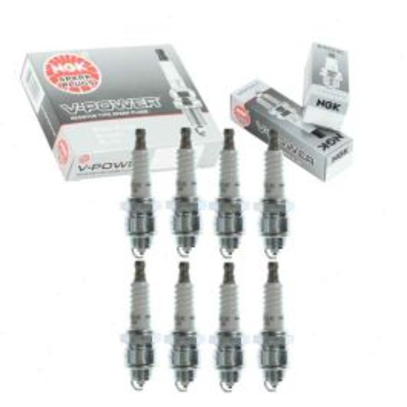 8 pc NGK V-Power Spark Plugs for 1976-1978 Plymouth PB200 6.6L 7.2L V8