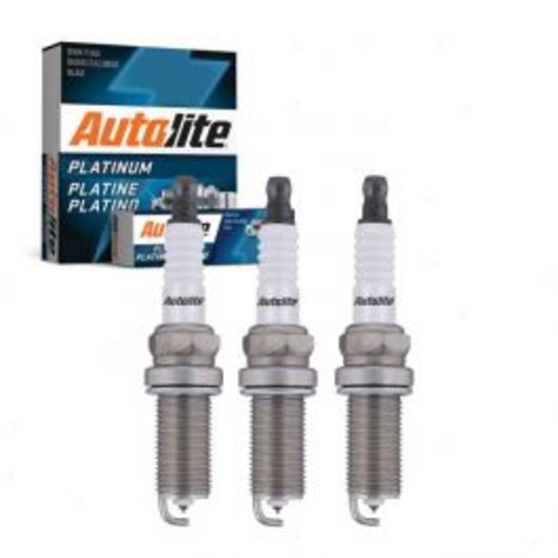 3 pc Autolite Platinum Spark Plug for 2000-2006 Honda Insight