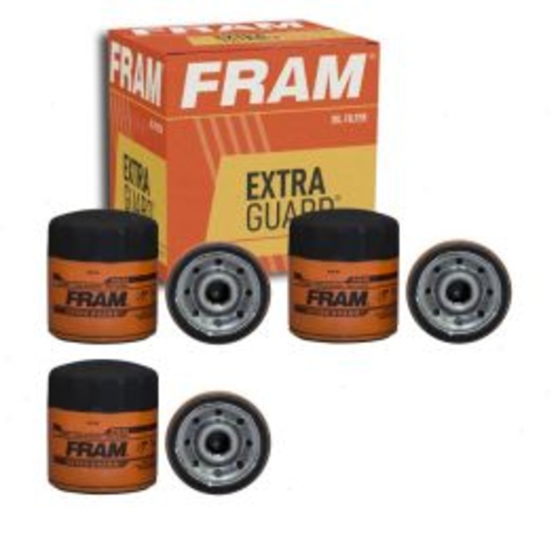3 pc FRAM Extra Guard PH46 Engine Oil Filters