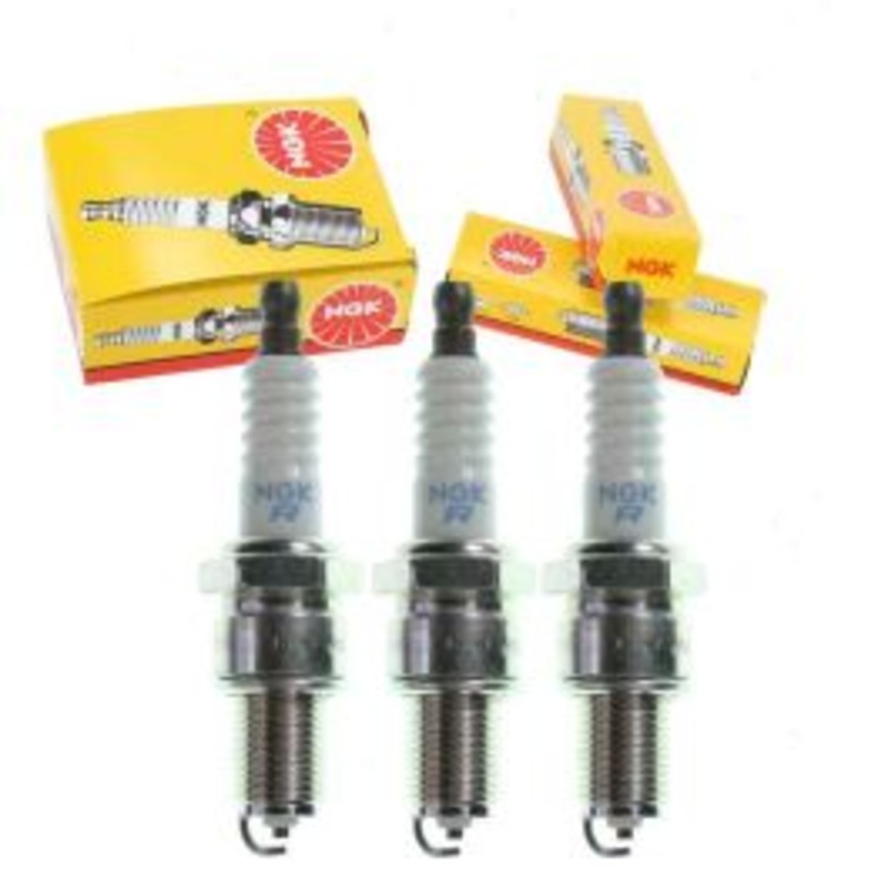 3 pc NGK Standard Spark Plugs for 1987-2000 Pontiac Firefly 1.0L L3