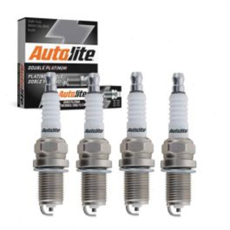 4 pc Autolite Double Platinum Spark Plug for 1994-1996 Eagle Summit 2.4L L4