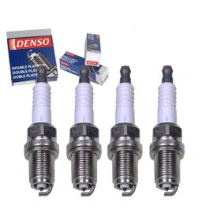 4 pc DENSO Double Platinum Spark Plugs for 2002-2005 Subaru Impreza 2.0L H4