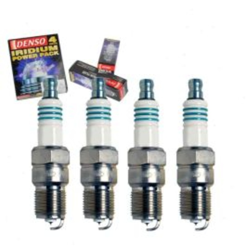 4 pc DENSO Iridium Power Spark Plugs for 1985-1989 Merkur XR4Ti 2.3L L4