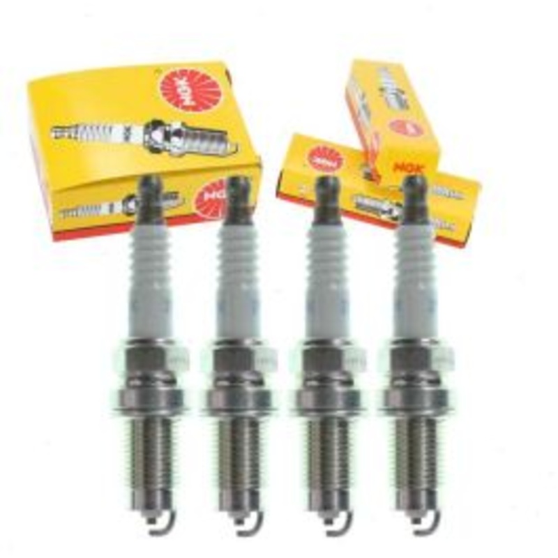 4 pc NGK Standard Spark Plugs for 1989 Nissan 240SX 2.4L L4