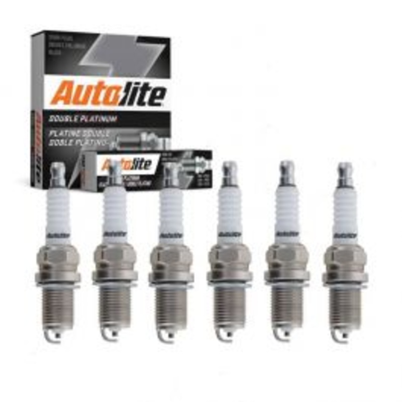 6 pc Autolite Double Platinum Spark Plug for 2001-2005 Saturn L300 3.0L V6