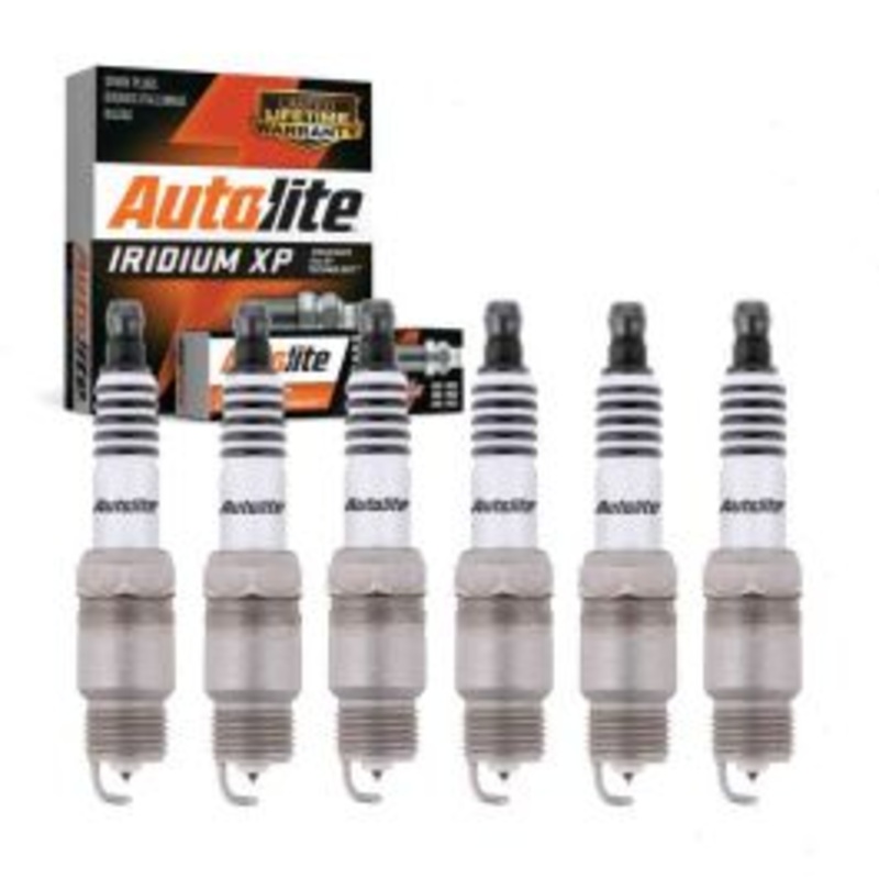 6 pc Autolite Iridium XP Spark Plug for 1985-1988 Chevrolet G20 4.3L V6