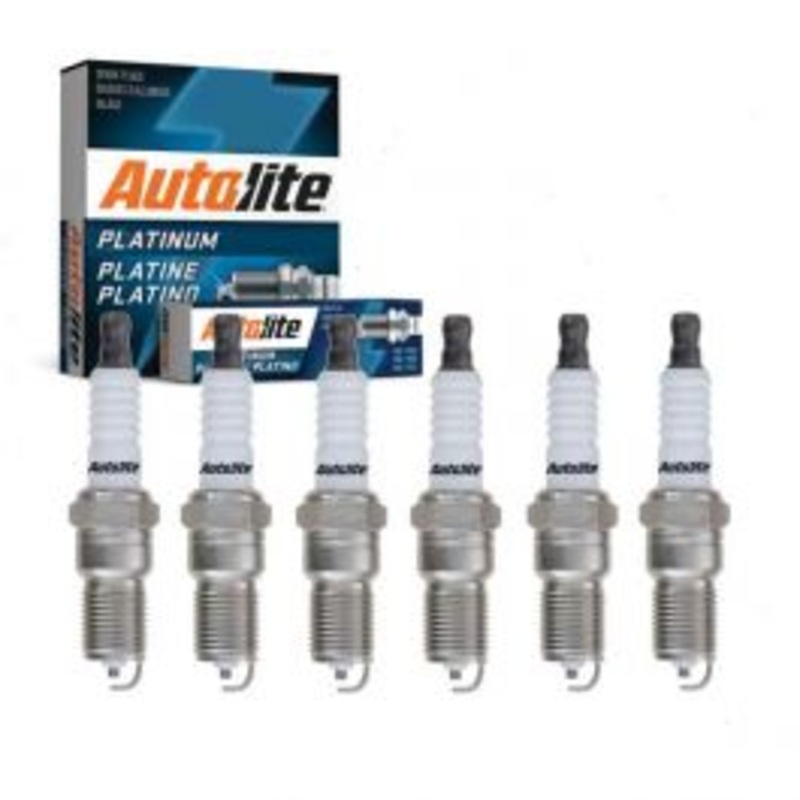 6 pc Autolite Platinum Spark Plug for 1977-1979 Mercury Capri 2.8L V6